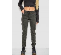 Штани жіночі камуфляжні, колір хакі, 244RTL1067