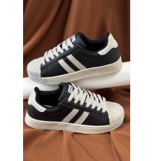 Кросівки жіночі демісезонні, колір чорно-сірий, 248RHB640