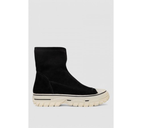 Черевики жіночі демісезонні, колір чорно-білий, 243RBC26