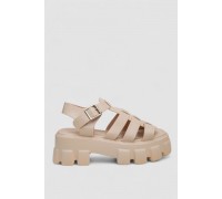 Босоніжки жіночі, колір бежевий, 243R9206