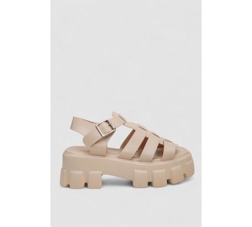 Босоніжки жіночі, колір бежевий, 243R9206