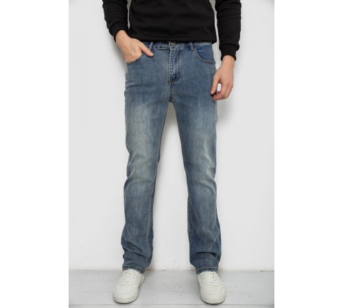 Джинсы мужские, цвет синий, 244R05-2