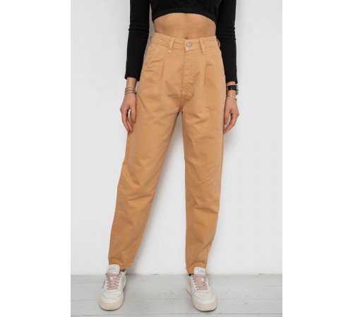 Джинси жіночі, колір темно-бежевий, 250R1574