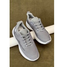 Кросівки чоловічі текстильні, колір сірий, 244RJ1077