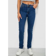 Джинсы женские однотонные Skinny, цвет синий, 244R2001-B Джинсы женские однотонные Skinny, цвет синий, 244R2001-B