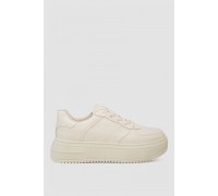 Кеды женские, цвет бежевый, 248RK10