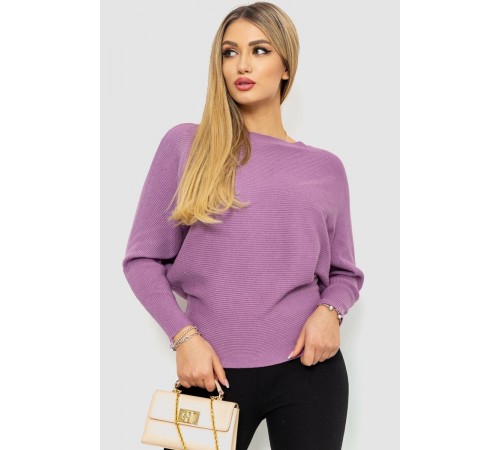 Кофта жіноча однотонна, колір бузковий, 244R2034