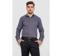 Рубашка мужская с принтом, цвет синий, 214R7044