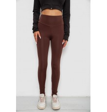 Лосини однотонні, колір шоколадний, 238R57308 Лосини однотонні, колір шоколадний, 238R57308