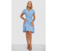 Сукня софт з принтом, колір блакитний, 230R0032