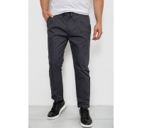 Брюки мужские классические однотонные, цвет серый, 157RU02-017