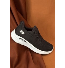 Кросівки чоловічі текстильні, колір чорний, 244RJ1078