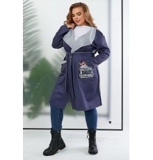 Кардиган жіночий, колір синій, 257R5012