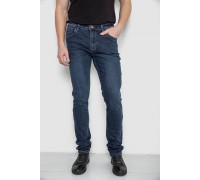 Джинсы мужские демисезонные, цвет темно-синий, 243R8689-5