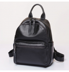 Жіноча сумка наплічна на кожен день 31х27х15, рюкзак для кожного дня, чорна